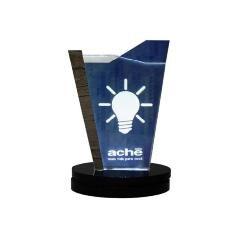 Troféu em LED da DCM PROMO
