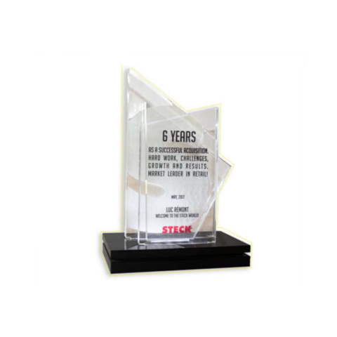 Troféu em LED da DCM PROMO
