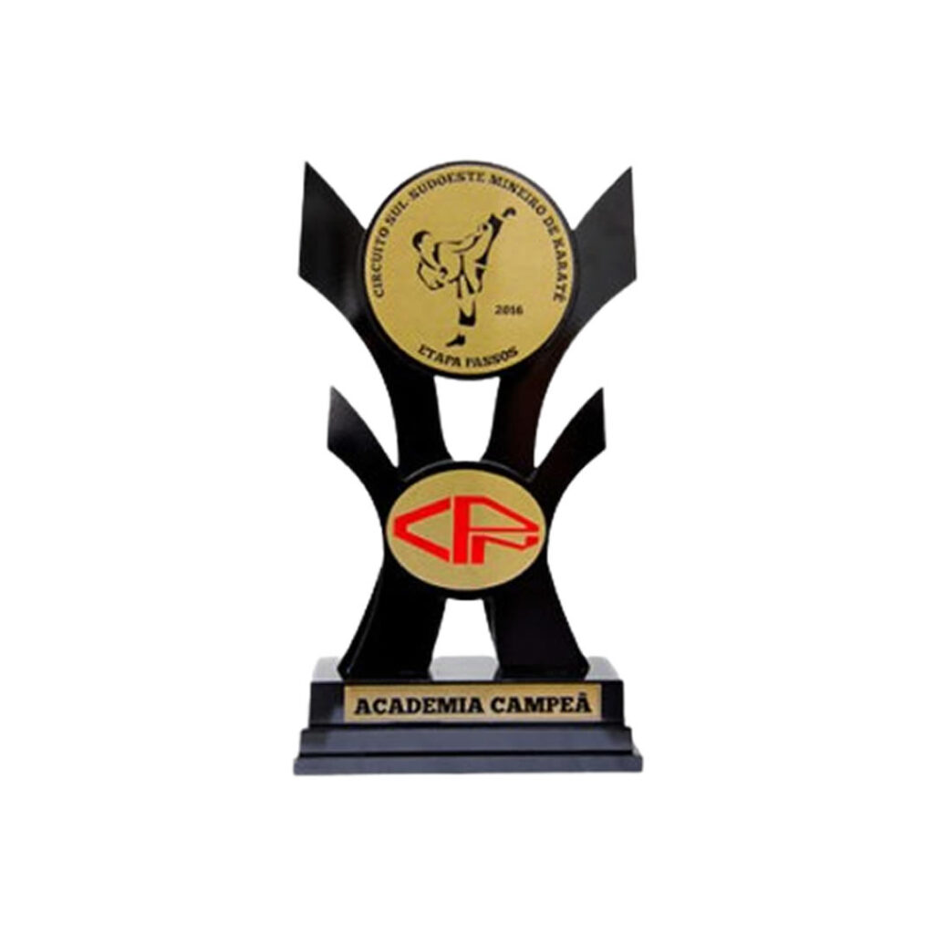 Troféu em MDF da DCM PROMO