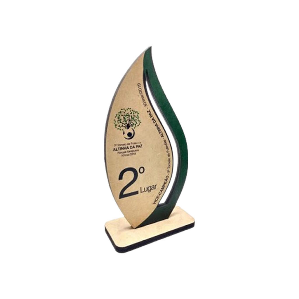 Troféu em MDF da DCM PROMO