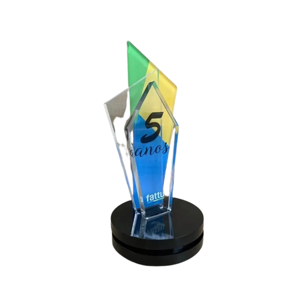 Troféu em Acrílico da DMC PROMO